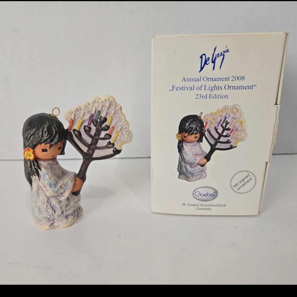 Goebel DeGrazia Hanukkah Ornament
